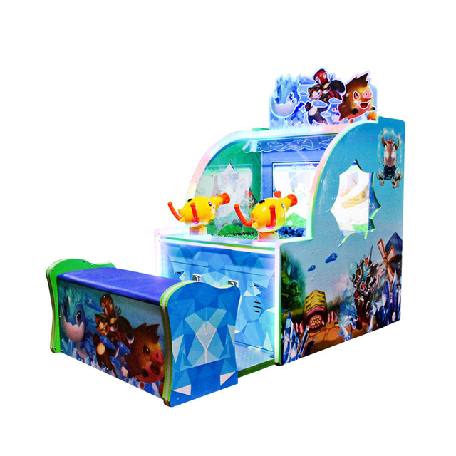 Indoor Coin Operated Small Arcade Machine Water Shooting Game Machine Shooting Simulator for Amusement Park