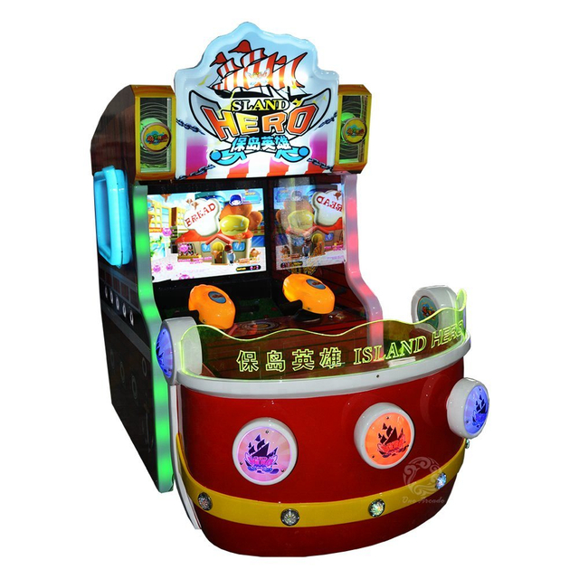 Coin Operated Theme Park Water Shooting Arcade Game Machine Children Retro Jurassic Park Arcade Shoot Gun Shooting Game Machine
