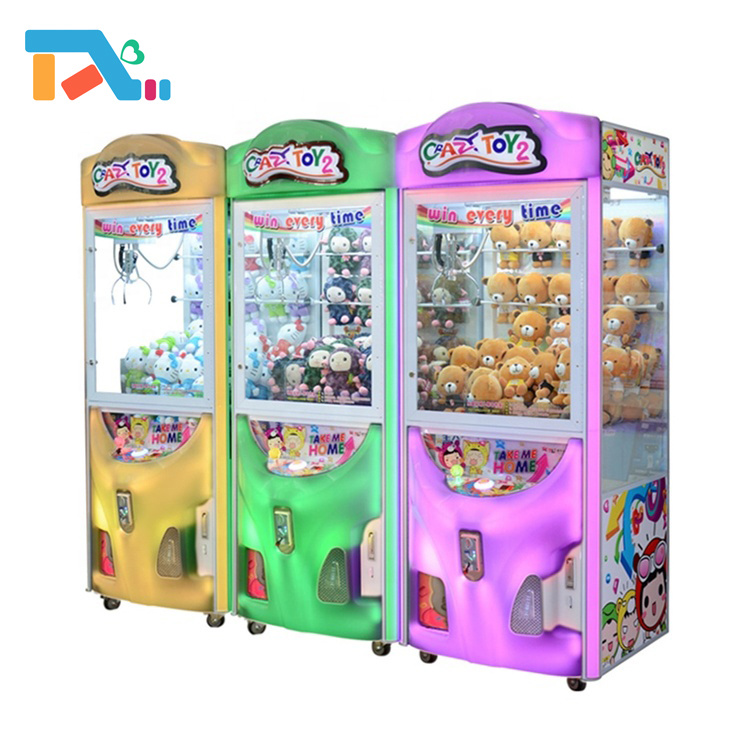 Coin Arcade Crane Claw Vending Games Machines