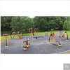 Standard Galvanized Tube Exercise Machine Outdoor Gym Fitness Equipment