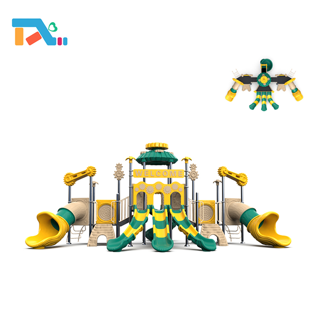 Amusement Parks Patent Kids Slide Outdoor Playground