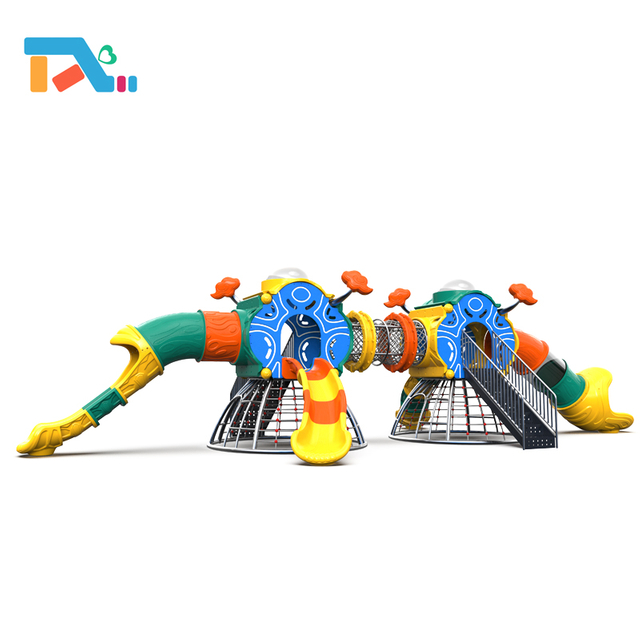 Outdoor Playground Kids-Center Plastic Slide for Children