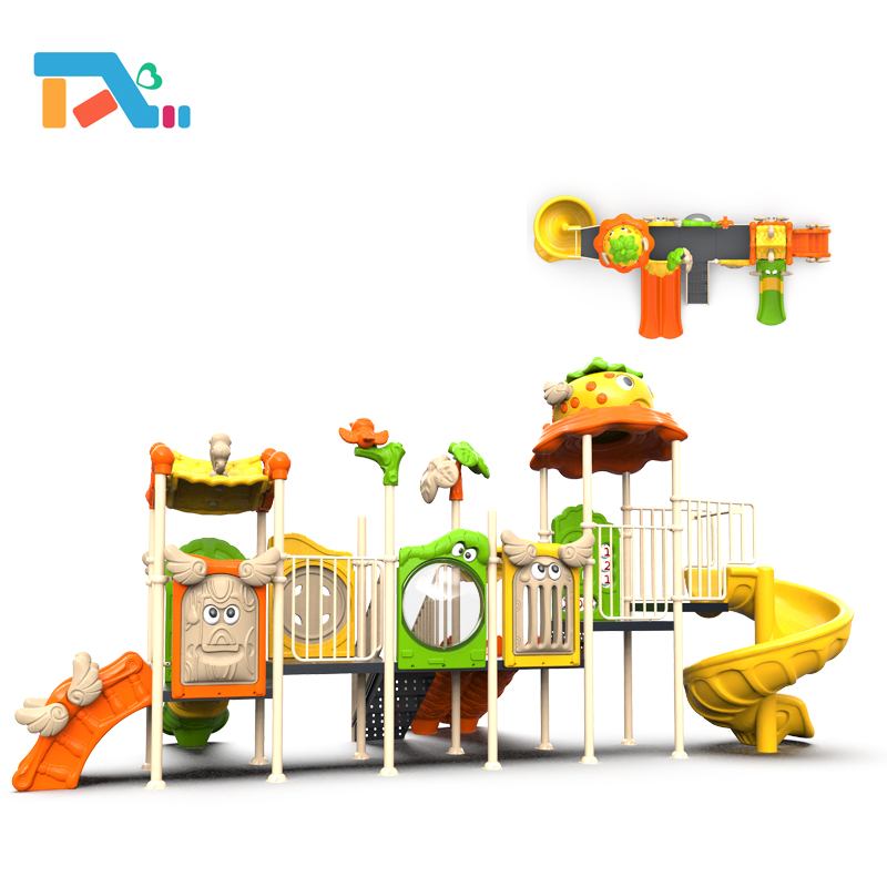 Fairy Tale Strawberry Slide Playground Equipment for Indoor and Outdoor