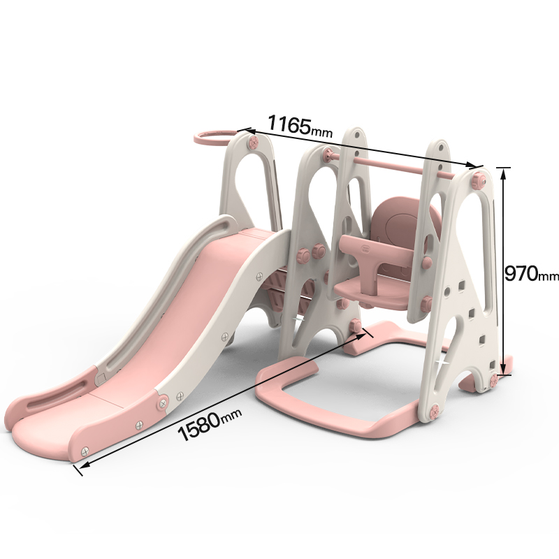 Customized Children Plastic Indoor Playground Slide Equipment
