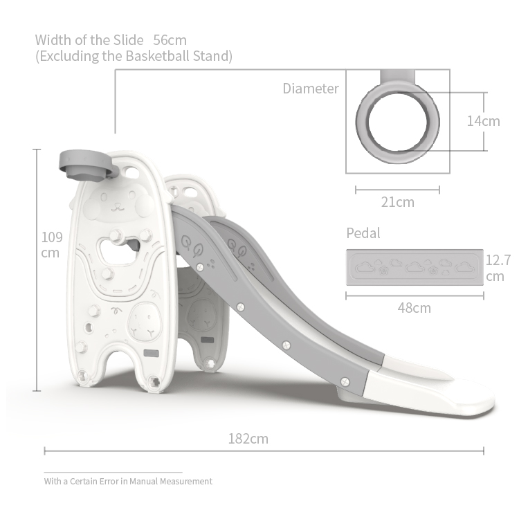 Colorful Fun Preschool Indoor Children Slide