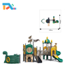 Outdoor Amusement Park Equipment Kids Electric Playground Pirate Ship Slide
