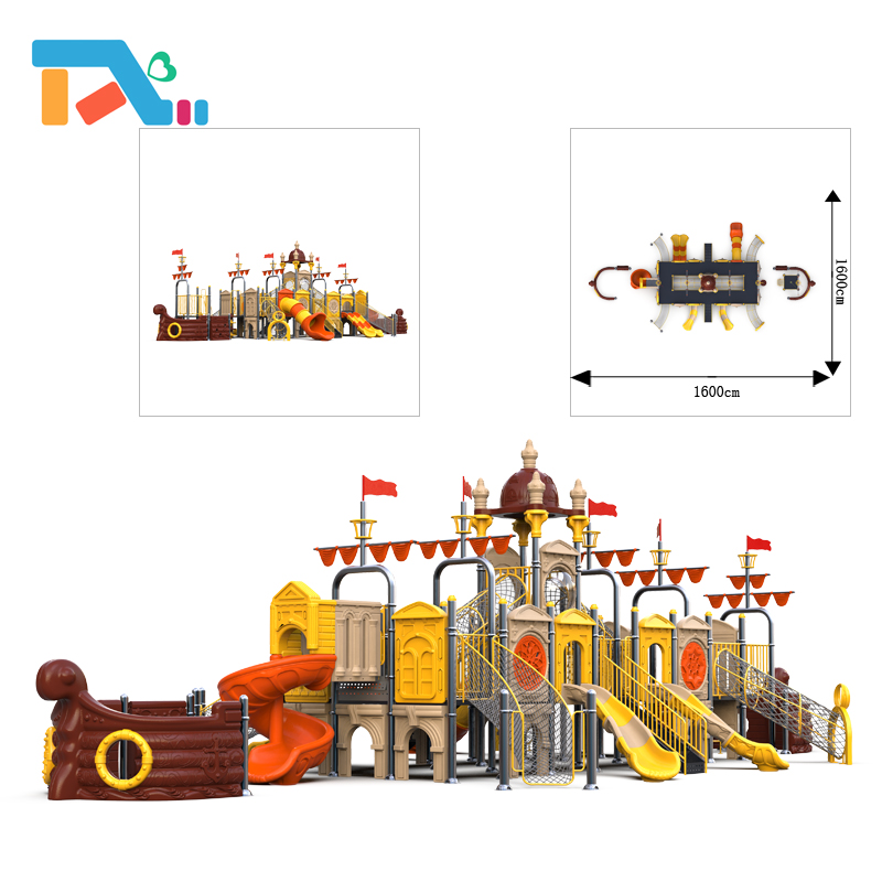 Multi-Activity Children Outdoor Playground Slide