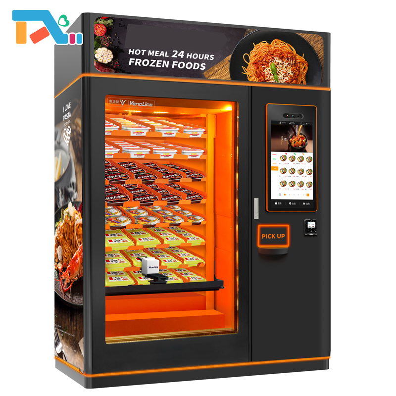 Hot Food Meal Lunch Box Prep Food Vending Machine