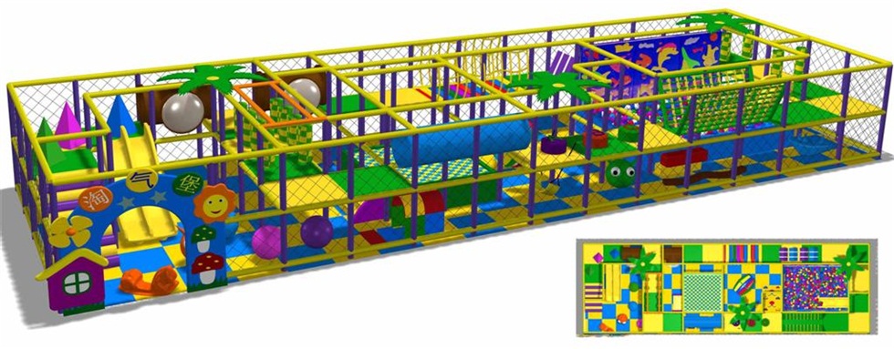 Amusement Naughty Bouncy Castle Indoor Playground