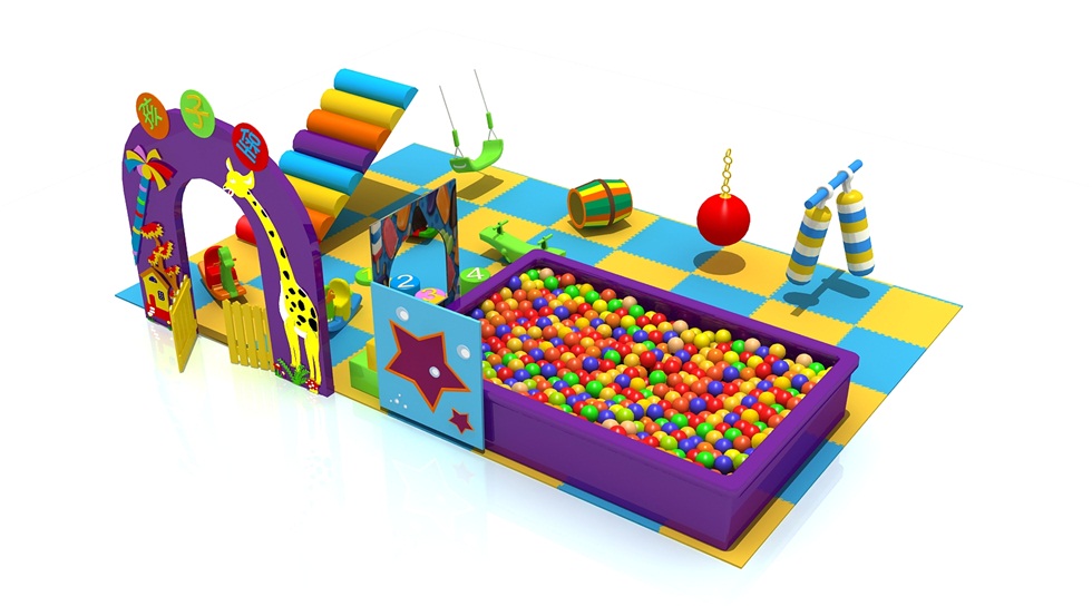 Children Playhouse Indoor Playground Naughty Castle for Sale