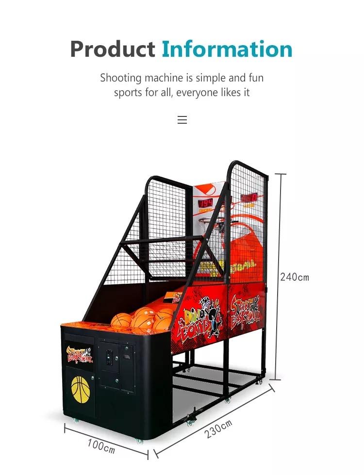 Basketball Shooting Game Machine Simulator