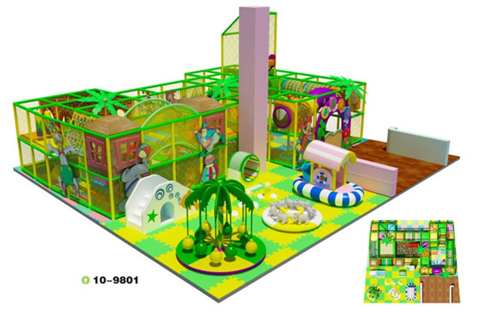 Manufacturer Customized Naughty Castle Children Amusement Equipment