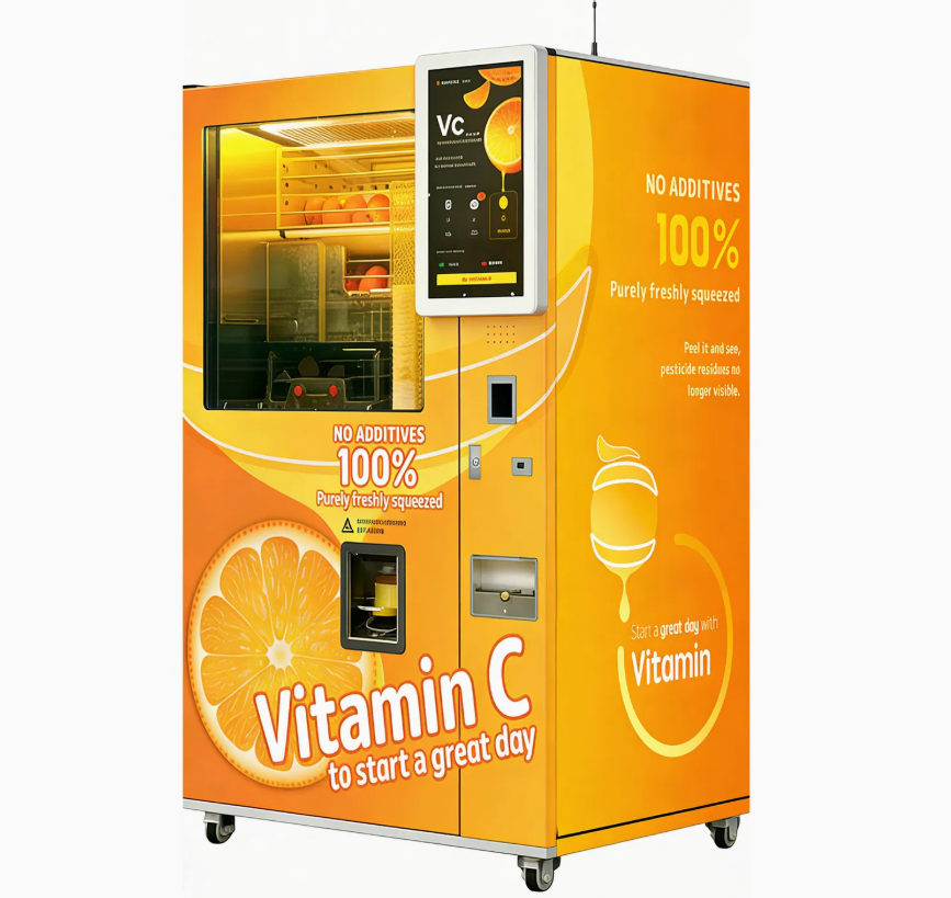Orange Juice Vending Machine