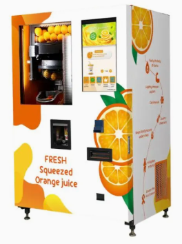 Commercial Automatic Fresh Orange Juice Vending Machine Self Services Orange Juicer