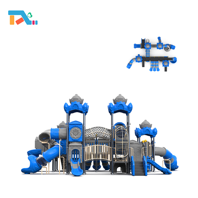 Outdoor Playground Slide Equipment From Playground Factory