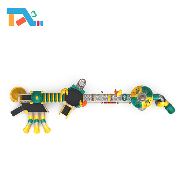 Plastic Slide Set Outdoor Playground for Children