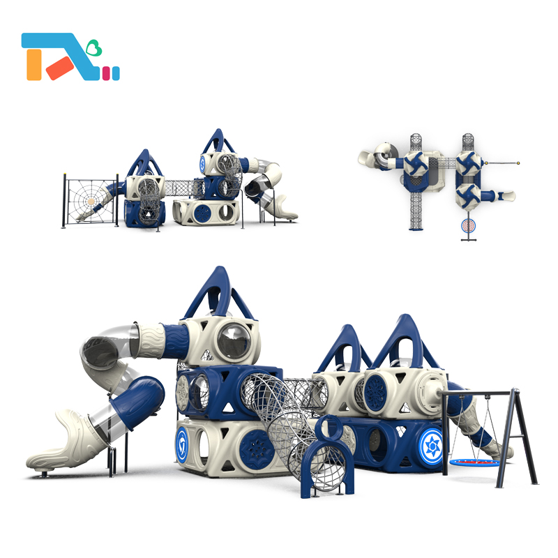 New Amusement Park Commercial Outdoor Playground Slide Equipment