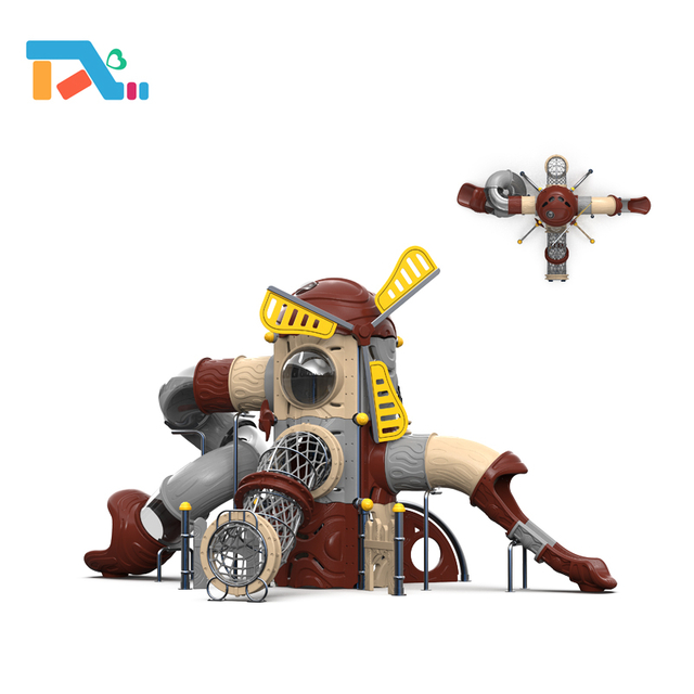 Modern and Popular Outdoor Kids Slide Playground for Sale