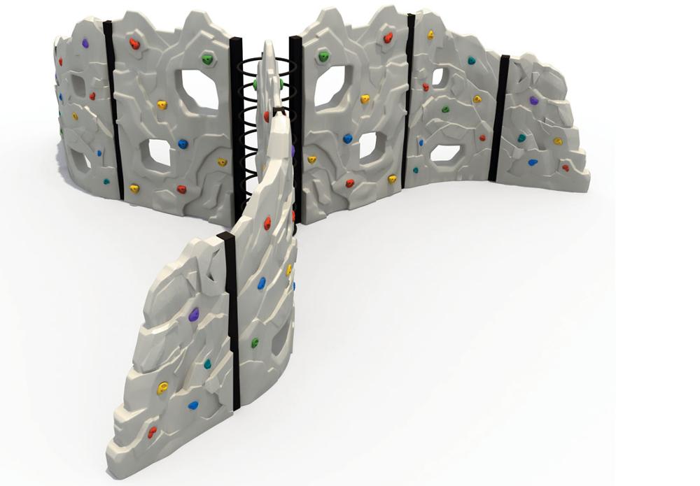 Portable Outdoor Kindergarten Climbing Wall