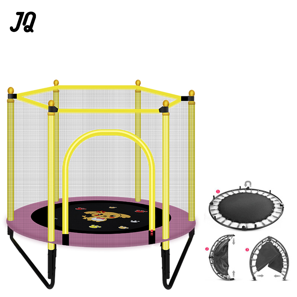 Park Colorful Round Trampoline