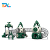 Hot Sale Outdoor Playground Equipment with Plastic Slide for Kids