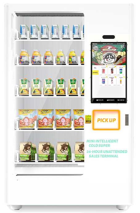 Hot Sale Beverage Drink and Snack Vending Machine with Cooling System