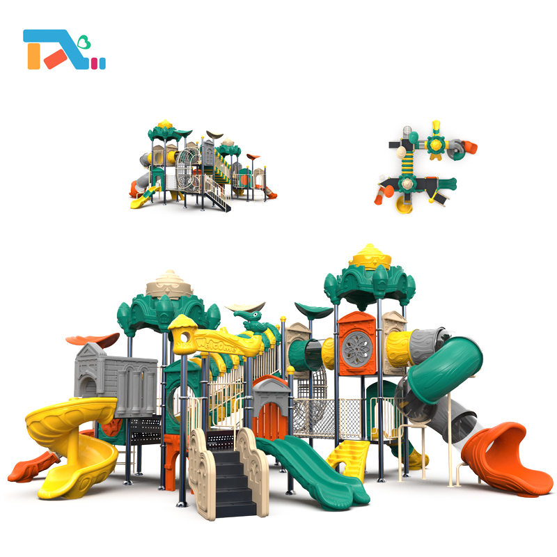 Modern And Popular Outdoor Kids Playground Slide