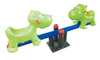 Kindergarten children playground plastic seesaw outdoor lovely shape kids seesaw play equipment toy seesaw