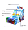 Indoor Coin Operated Small Arcade Machine Water Shooting Game Machine Shooting Simulator for Amusement Park