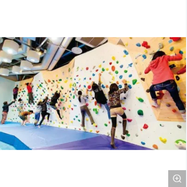 Mini Colorful Commercial Climbing Wall