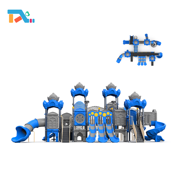 Outdoor Playground Slide Equipment From Playground Factory