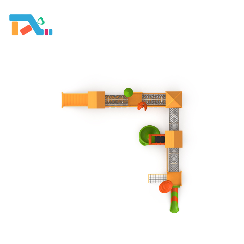 China Supplier Wooden Series Children Outdoor Playground Equipment Play Set