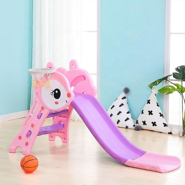Newest Metalstyle Kindergarten Indoor Children Slide