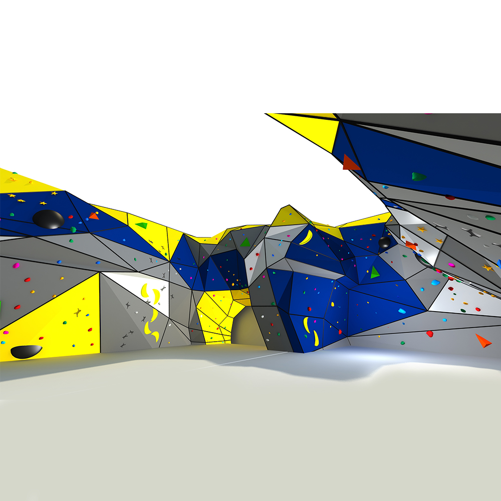 Customization of children's climbing wall