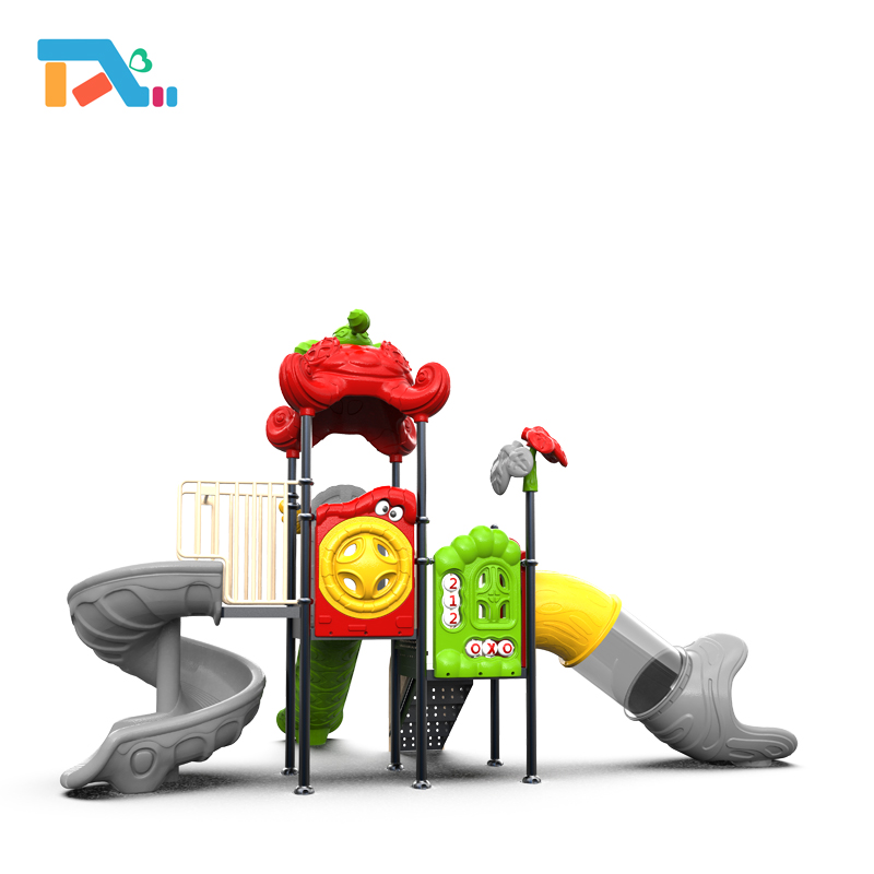 Hot sale Magic House Series Outdoor Playground Equipment Plastic Slide for Children