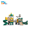 Outdoor Amusement Park Equipment Kids Electric Playground Pirate Ship Slide