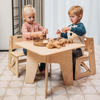 Kindergarten Kids Wooden Table and Chair Set Children Furniture