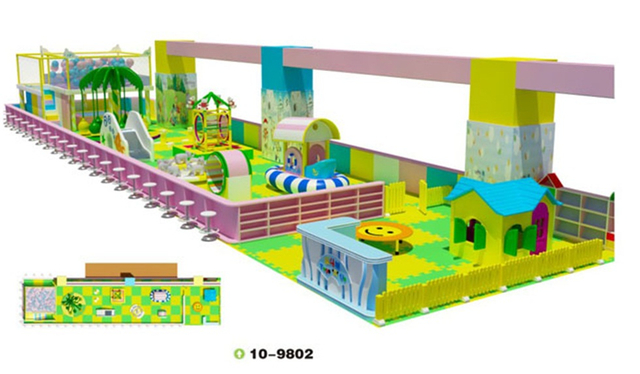 Kids Game Center Indoor Playground Naughty Castle