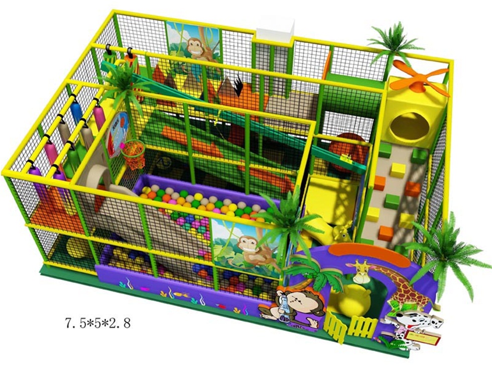 Most Popular Hot Selling Children Kids Soft Play Playground Indoor Play Equipment Indoor Playground for Commerce