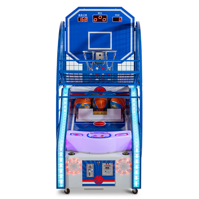 Coin Operated Basketball Shooting Arcade Game Machine
