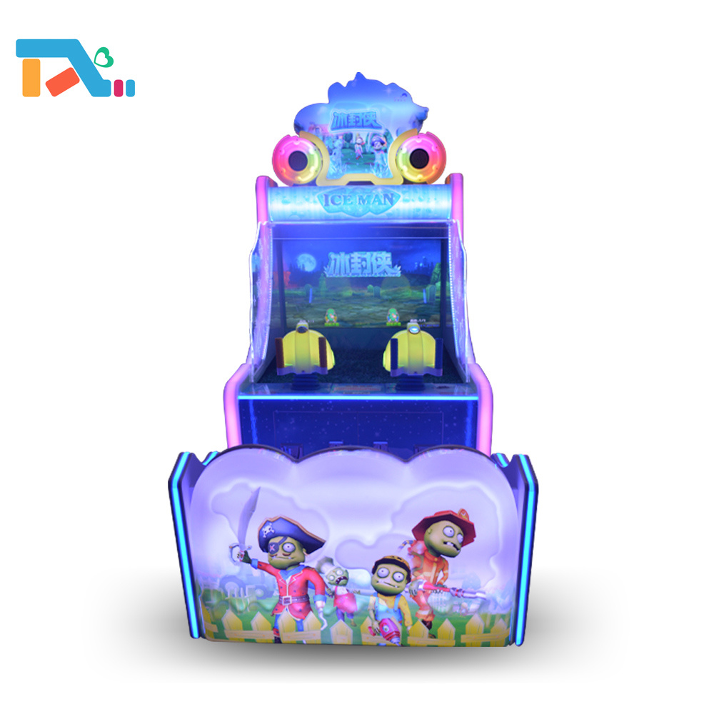 Coin Operated Water Shooting Arcade Game Machine For Kids