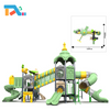Outdoor Combined Plastic Slide Set Equipment for Children 