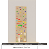 Colorful Commercial Climbing Wall with Platform