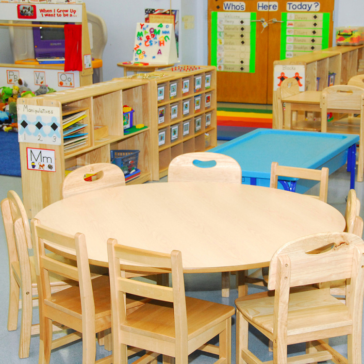 High Quality Wood Furniture Primary School Kindergarten Furniture for Kids