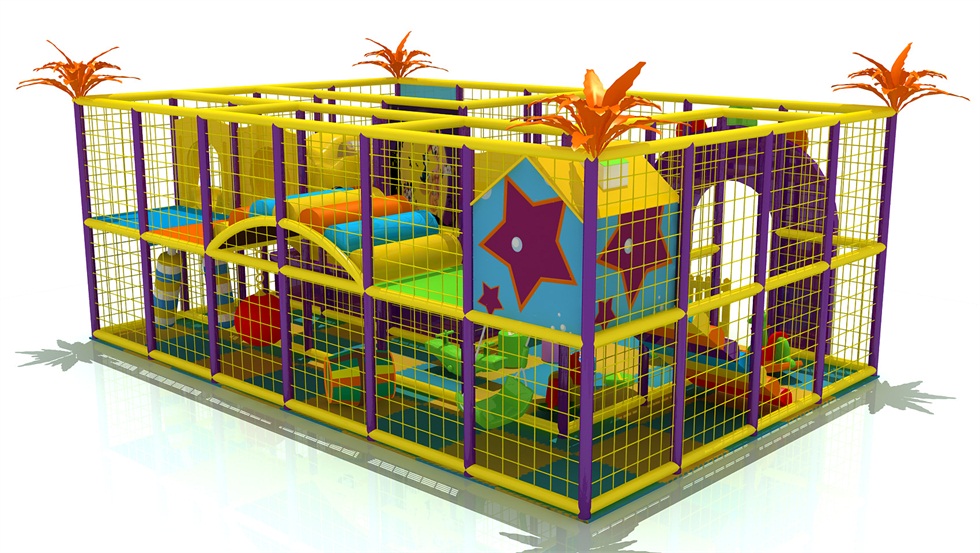 Kids Gym Equipment Soft Play Naughty Castle for Sale