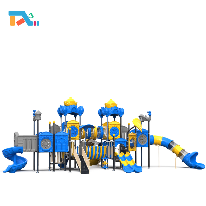 Outdoor School Playground Slide Equipment