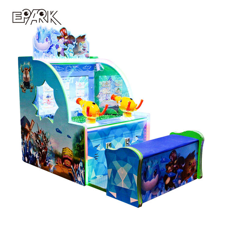Indoor Coin Operated Small Arcade Machine Water Shooting Game Machine Shooting Simulator for Amusement Park
