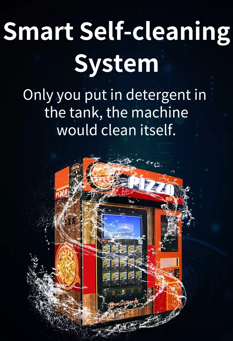 New Design OEM Fried Chicken Vending Machine Instant Food Pizza Machine