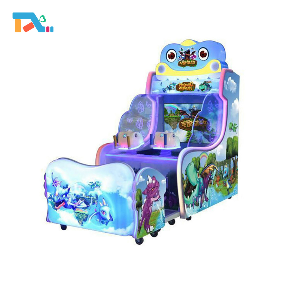 Coin Operated Water Shooting Arcade Game Machine For Kids