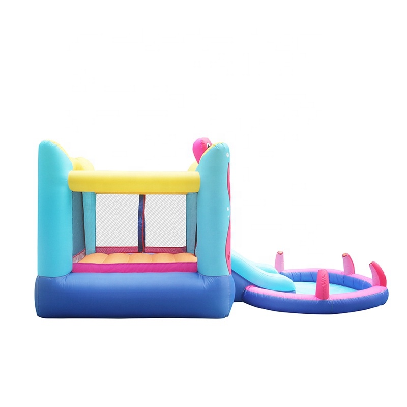 Water Slide Pool Commercial Inflatable Water Slide